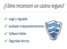 reconocer un casino seguro