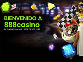 la página de inicio de 888 Casino